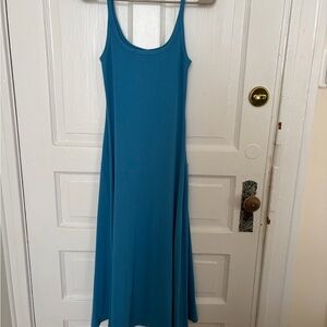 Blue Cotton Old Navy Maxi Dress